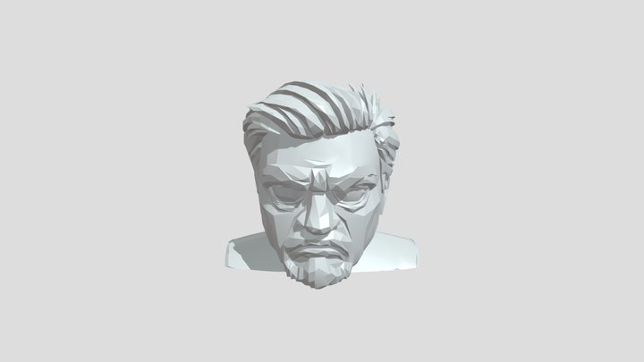 Angry 3D Model