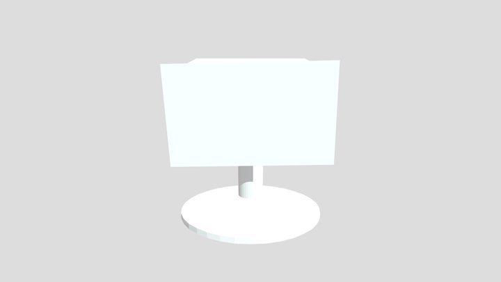 monitor 3D Model