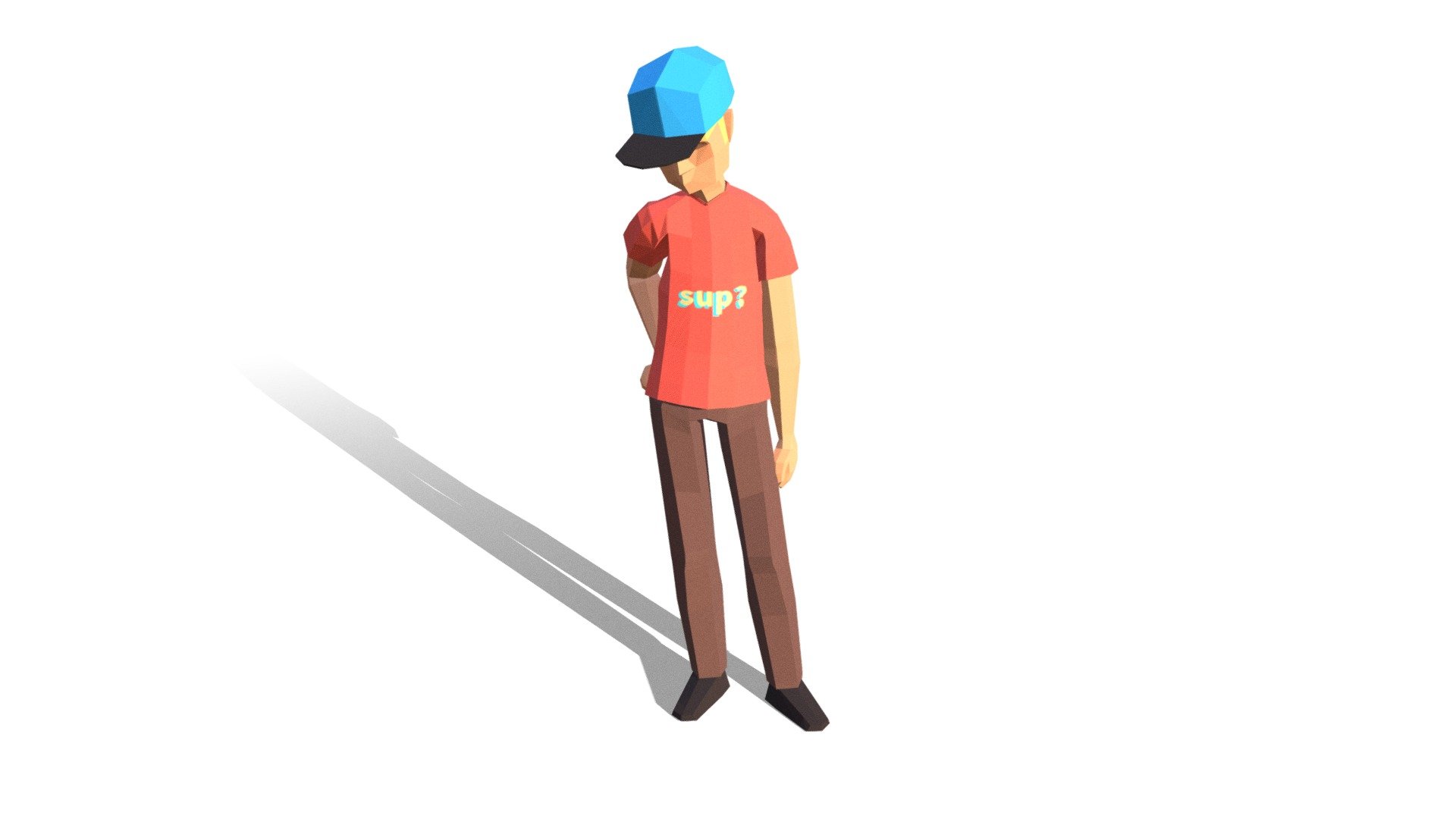 Low Poly Dude - 3D model by deepdawda [4a4baa7] - Sketchfab