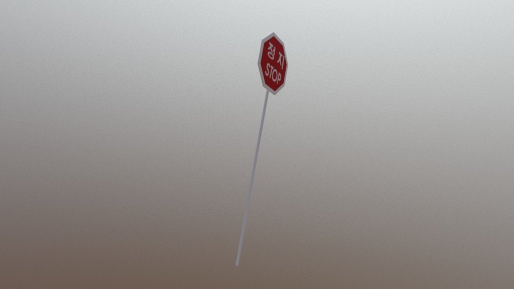 Stop Sign - 3D model by Trash_Joeb [4a4bffe] - Sketchfab