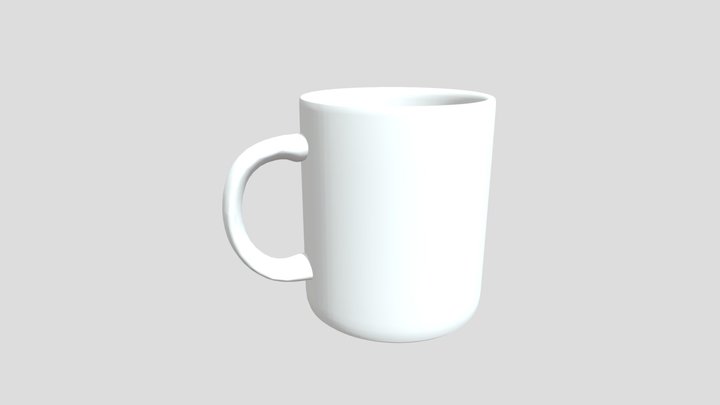 Mug Rep9aired 3D Model
