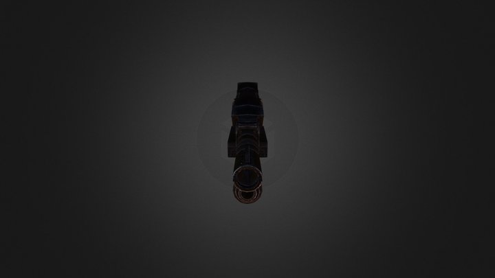 Gun 3D Model