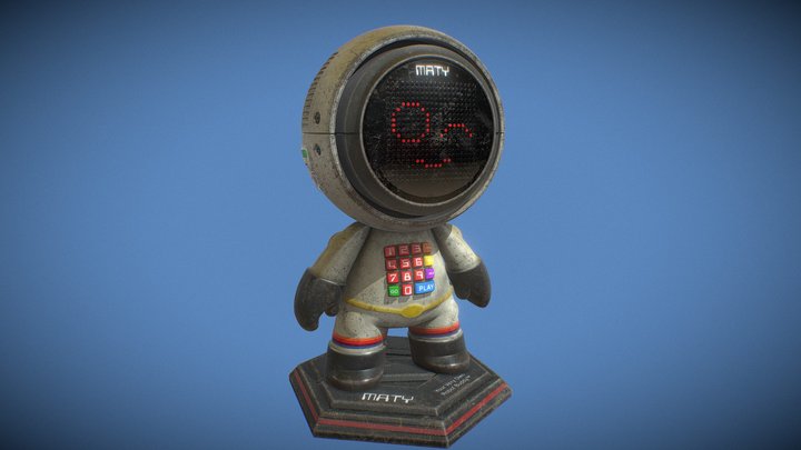 MATY: Your Very Own Robot Buddy™ 3D Model