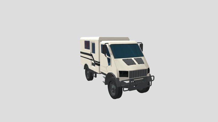 HSM Truck 3D Model