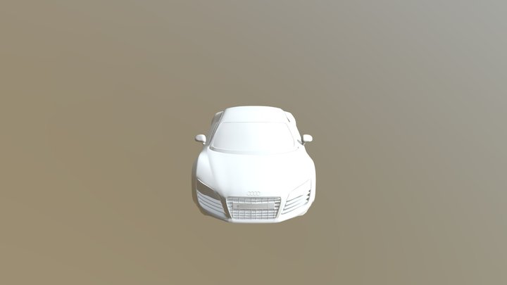 Audi R8 3D Model
