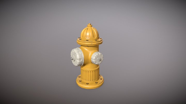 Fire Hydrant 3D Model