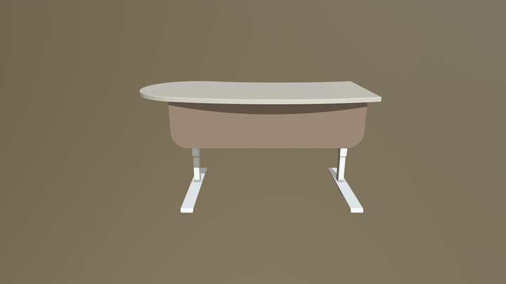 Reception Desk 16 VC 3D Model