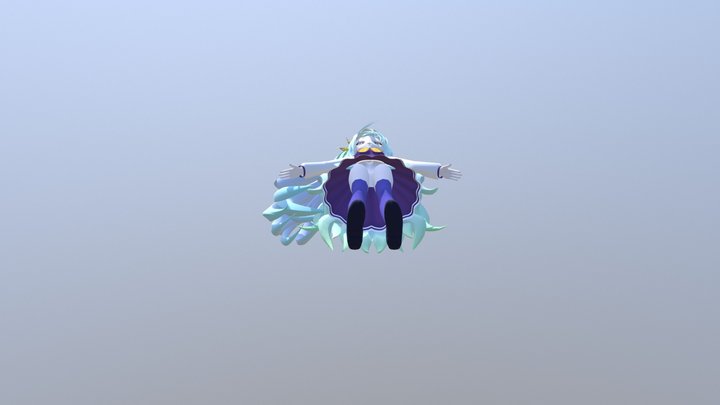 Shiro No Game No Life 3D Model