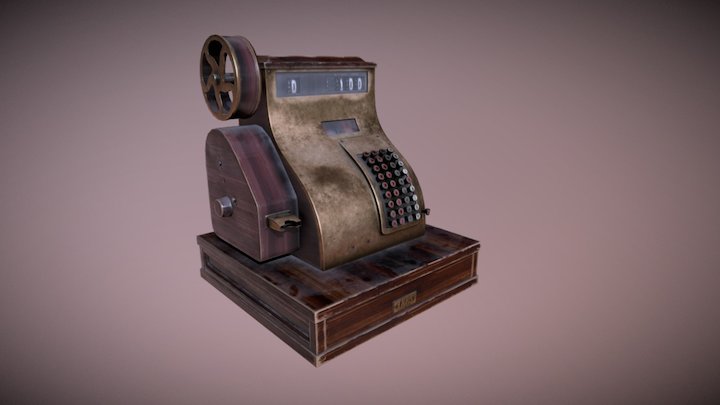 cash department 3D Model