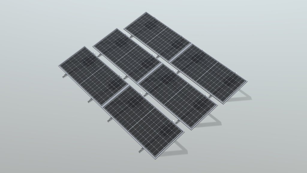 Flat Roof Mounting PV Solar