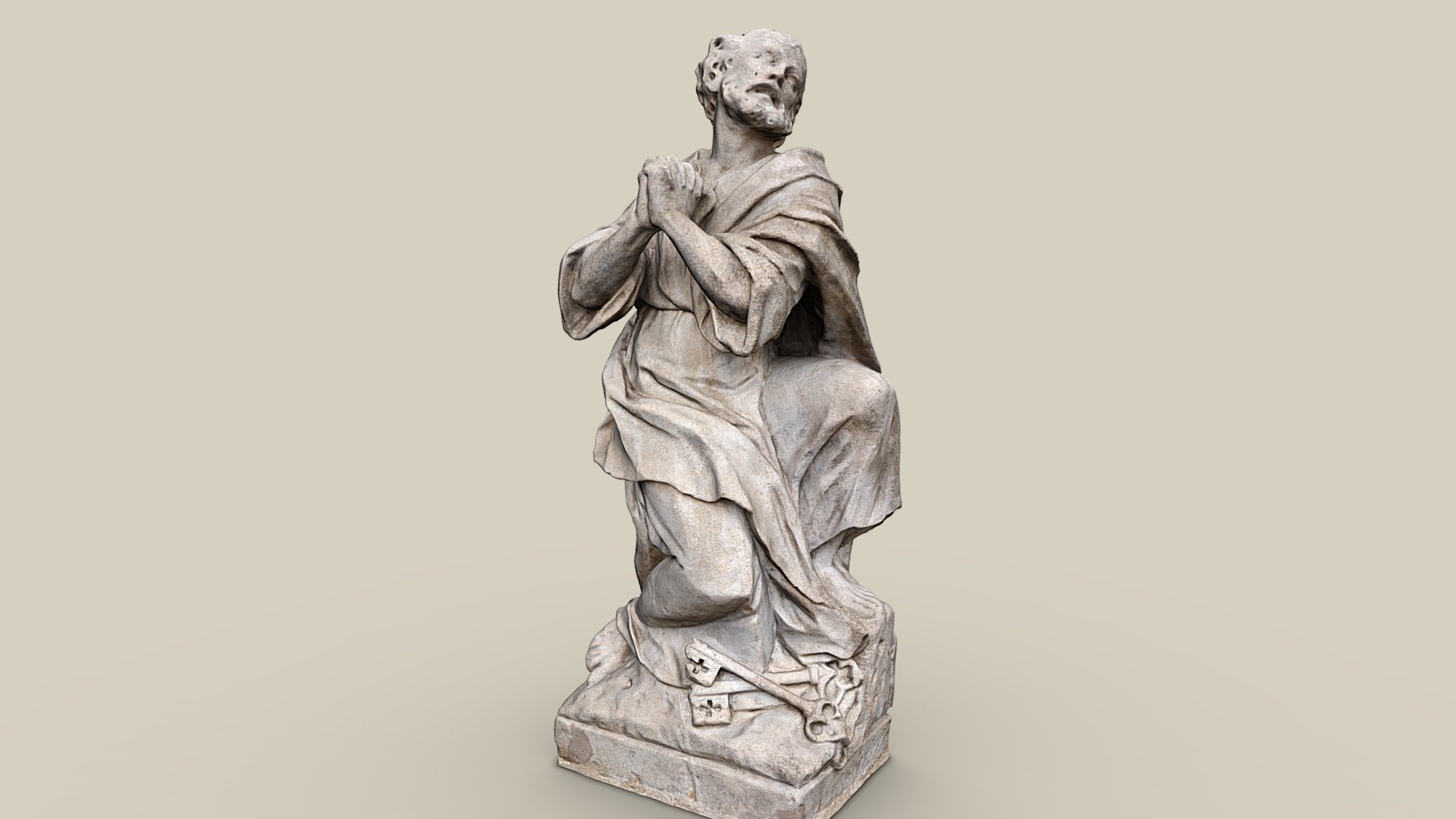 Hl. Petrus — Sketchfab embed 3D viewer