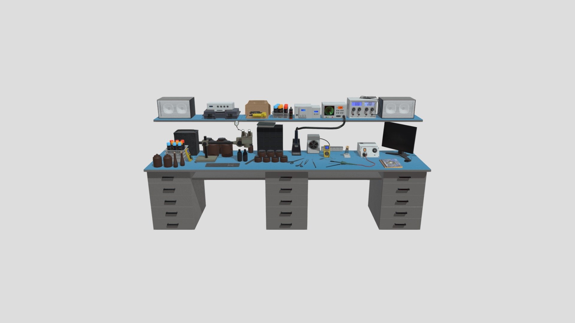 lab props 11 AM228 Archmodels - Buy Royalty Free 3D model by Evermotion 