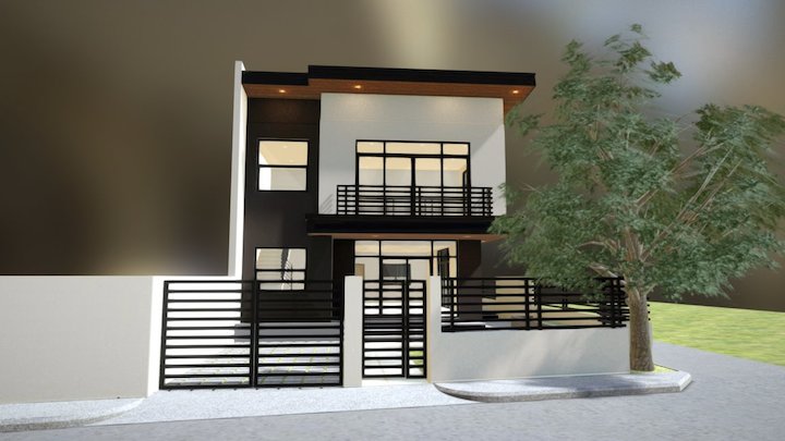 2-StoreyResidential 3D Model