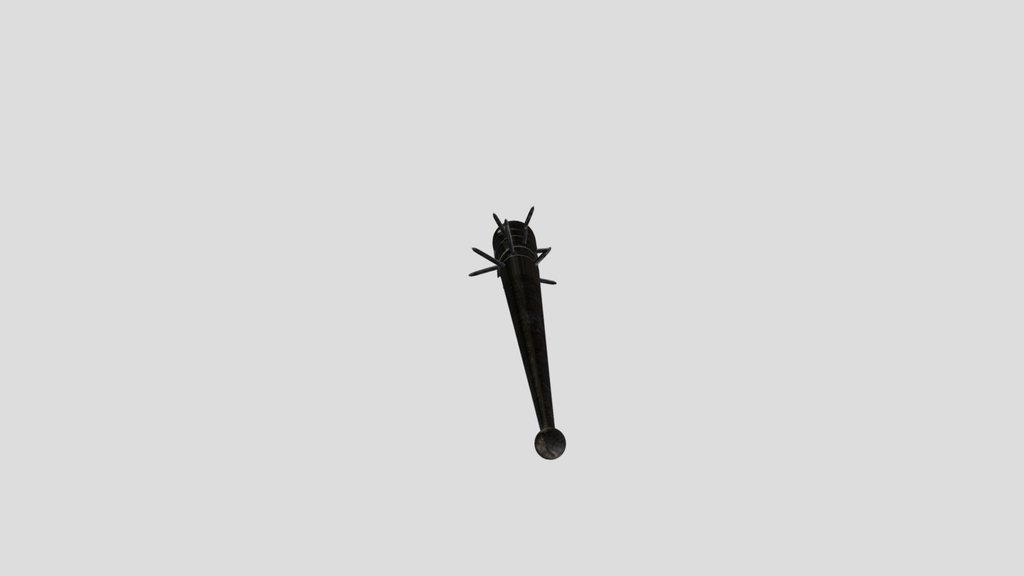 Spiked Wooden Club