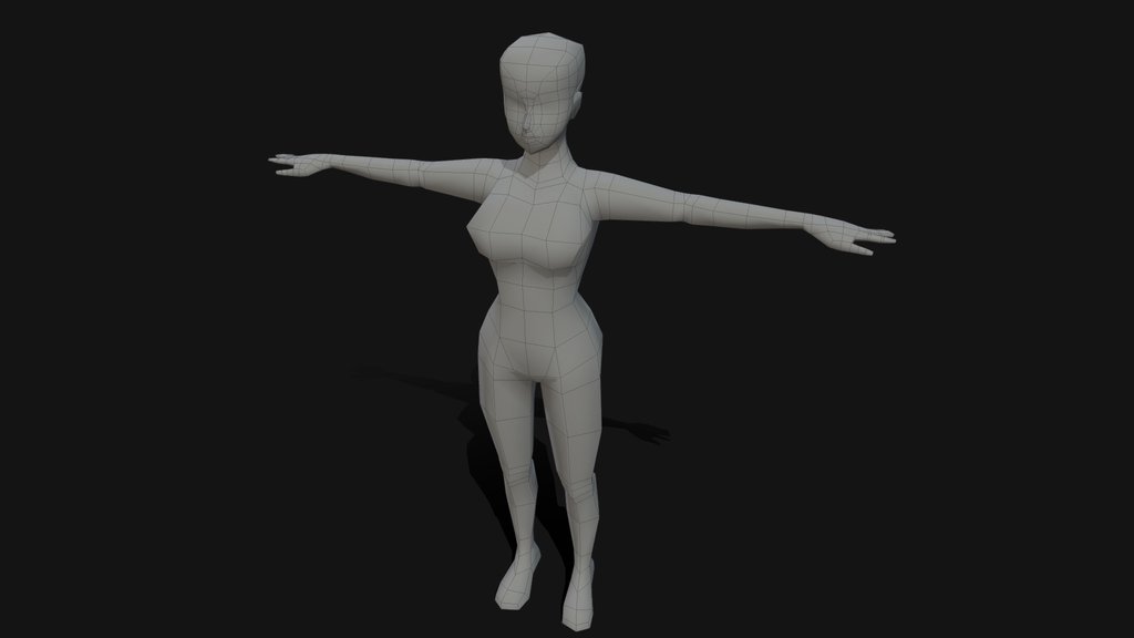 F BASE MESH - A 3D model collection by ortizelias07 - Sketchfab