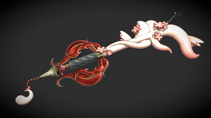 Keyblade of Homa 3D Model