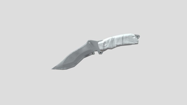 Machete Low 3D Model