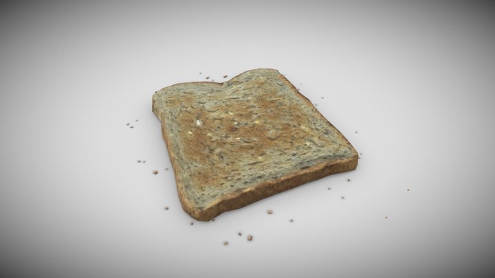 Slice of Toast 3D Model