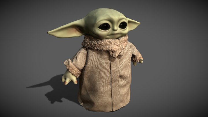 Star Wars - Grogu 3D Model