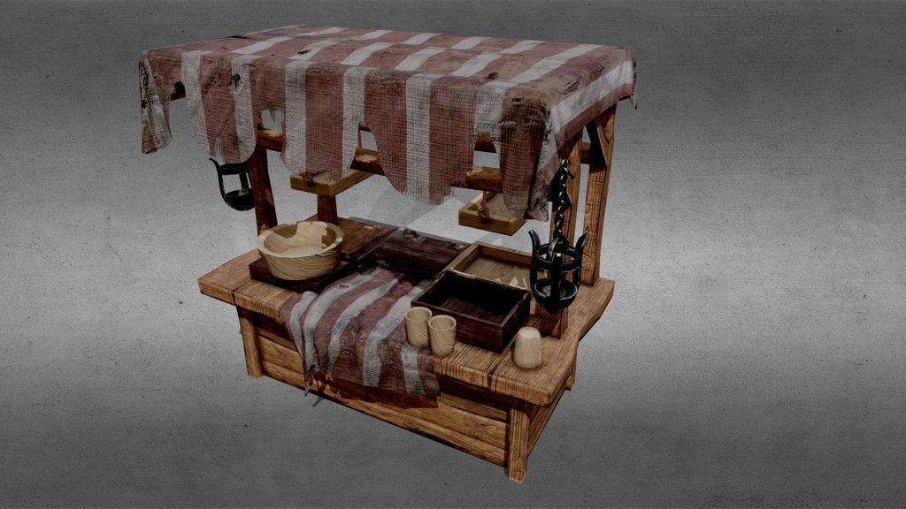 Medieval stall