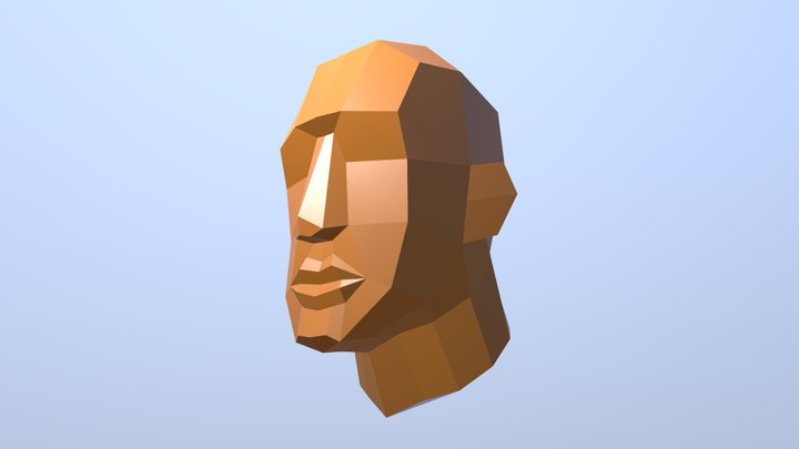 Human Head 3D Model
