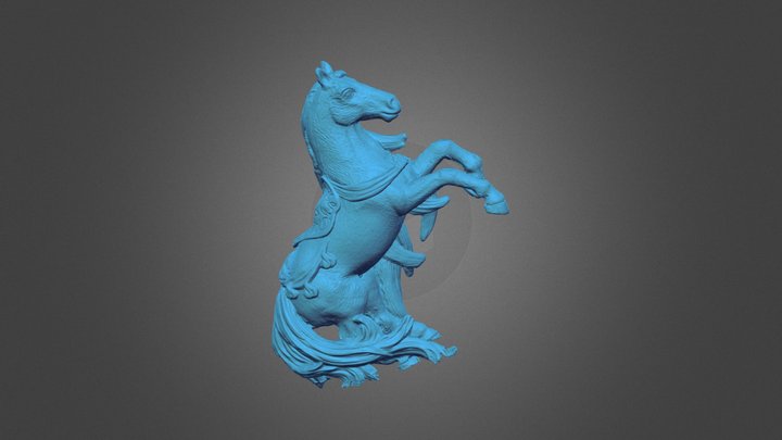 Rainbow Pony 3D Model