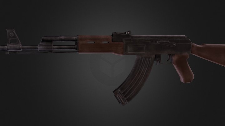 Ak-47 3D Model