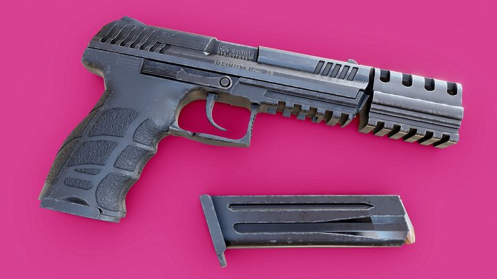 HK P30L 3D Model