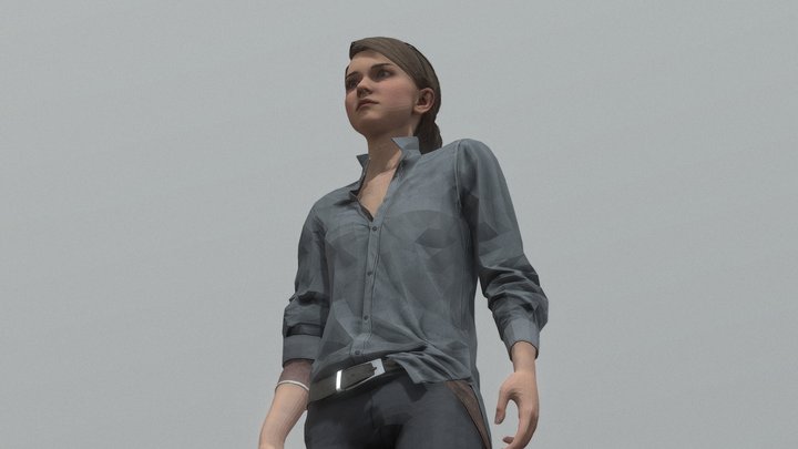 Kara - Detroit: Become Human 3D Model