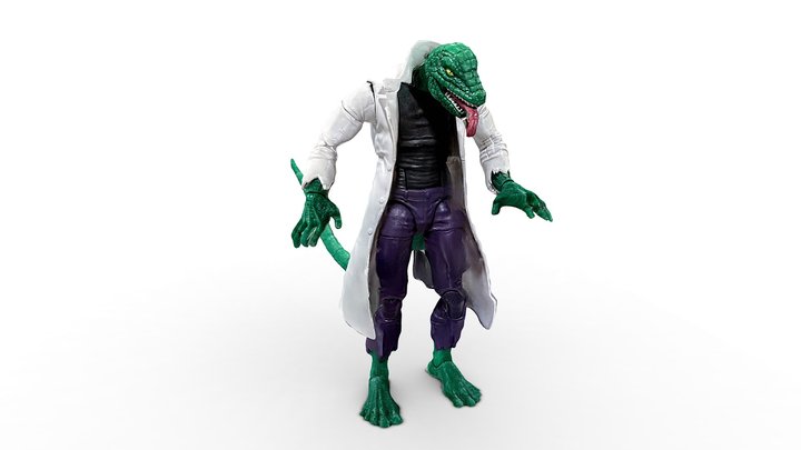 Spiderman The Lizard - Dr. Connors 3D Model