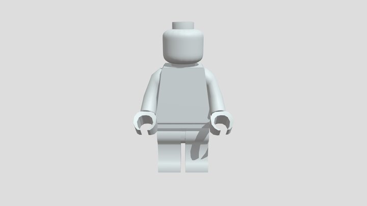 LEGO minifigure 3D Model