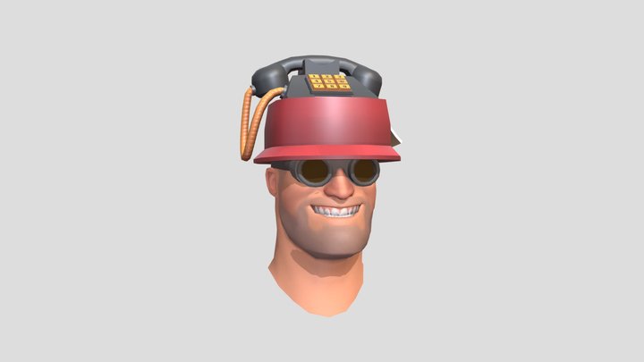 Team Fortress 2 submission - The Dellephone 3D Model