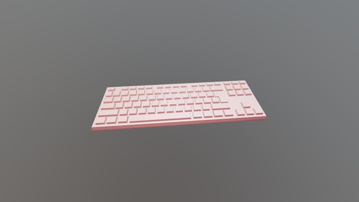 KeyBoard- McLean 3D Model