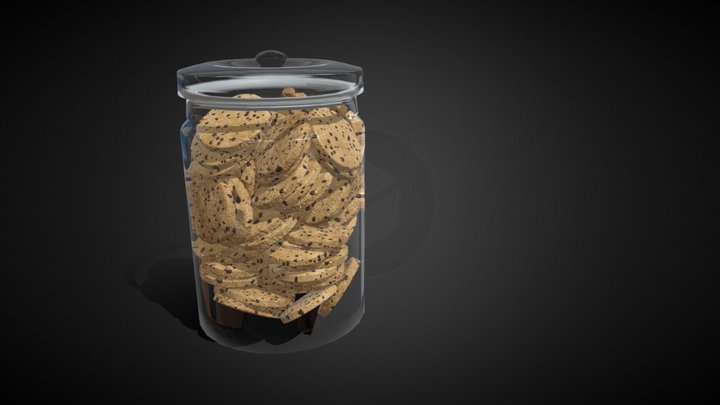Week 06 - Snacks - Cookie Jar 3D Model