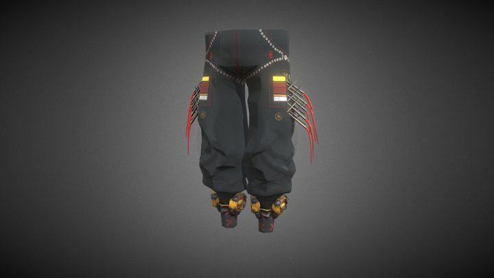 MVFW23 Trousers Male 3D Model