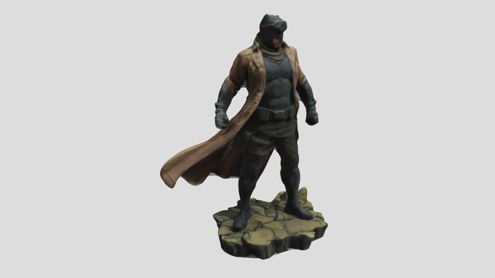 Batman From The " Knightmare" 3D Model