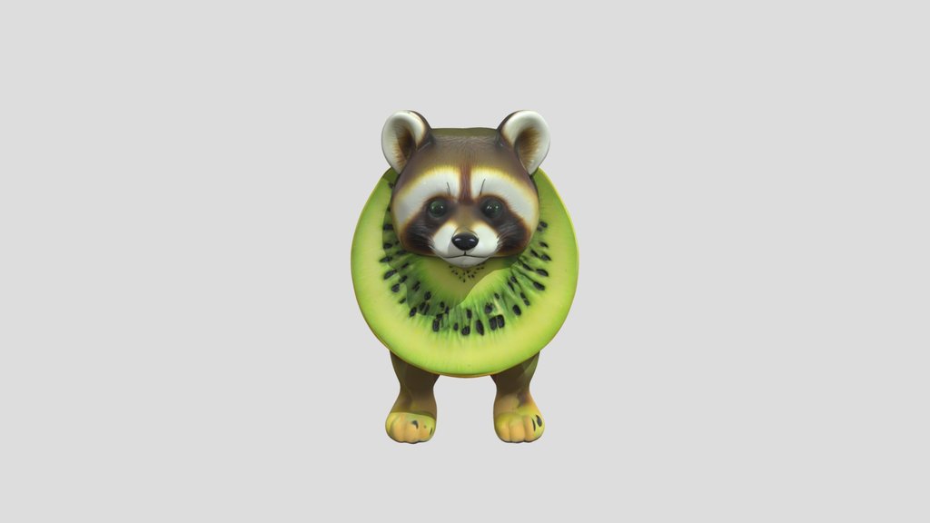 Pipi Kiwi Raccon Kiwi
