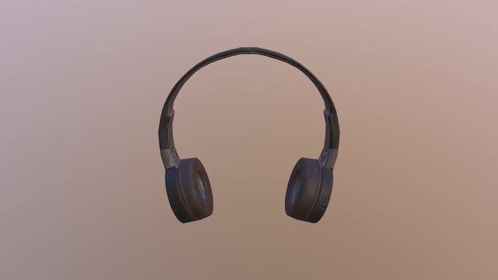 Sony Headphones 3D Model