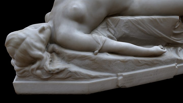 La jeune Tarentine. Alexandre Schoenewerk 3D Model