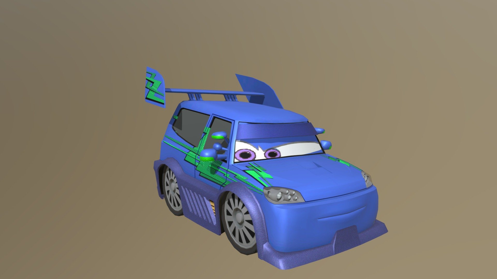 DJ Cars 2 Game wii Download Free 3D model by carsvg722 [4a64158] Sketchfab