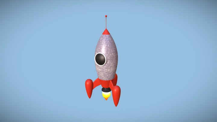 Rocket 3D Model