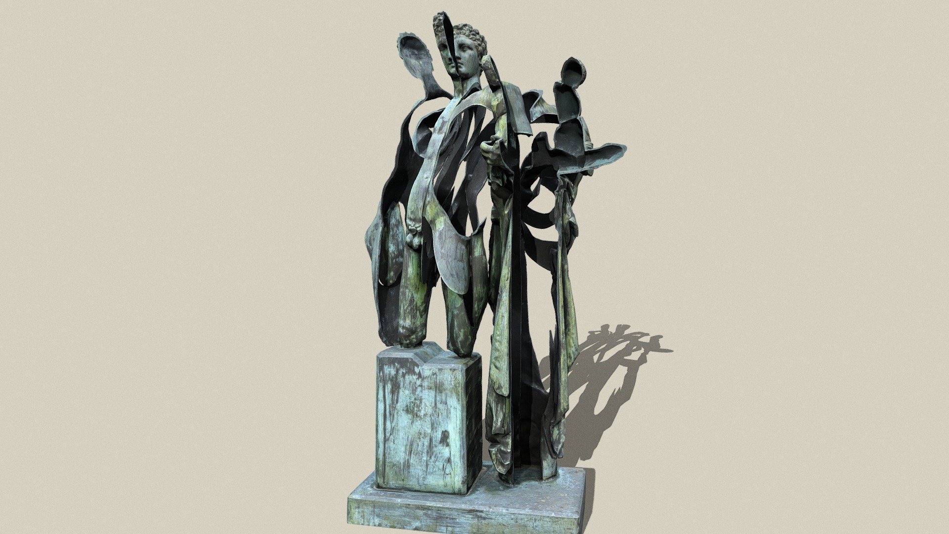 Hermes und Dionysos — Sketchfab embed 3D viewer