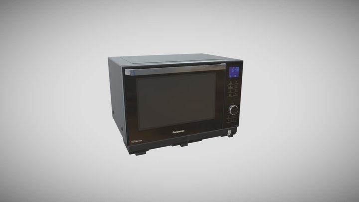 Microwave Oven 3D Model
