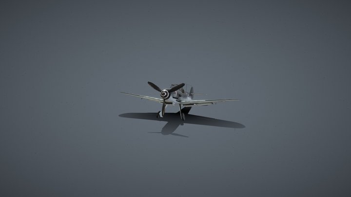 Manilov.ap's Bf 109 - Remix 3D Model