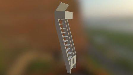 Прямой гусиный шаг 3D Model
