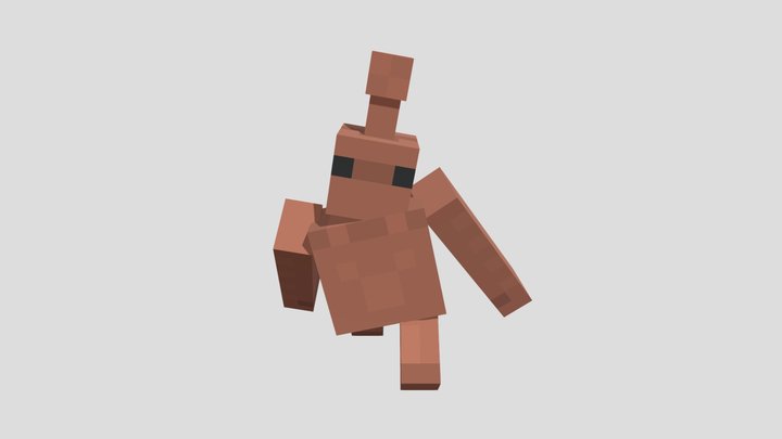 copper Golem thing 3D Model