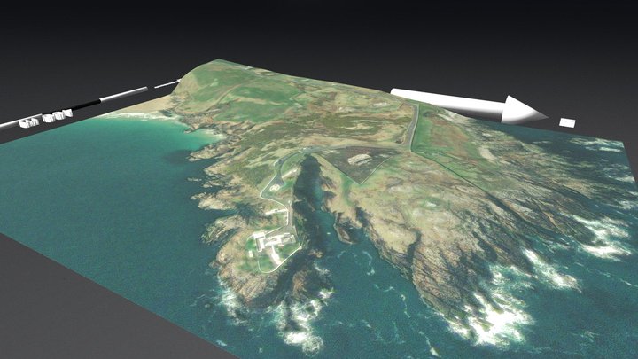 Fanad Head, Co. Donegal – Modelo 3D gratuito STL