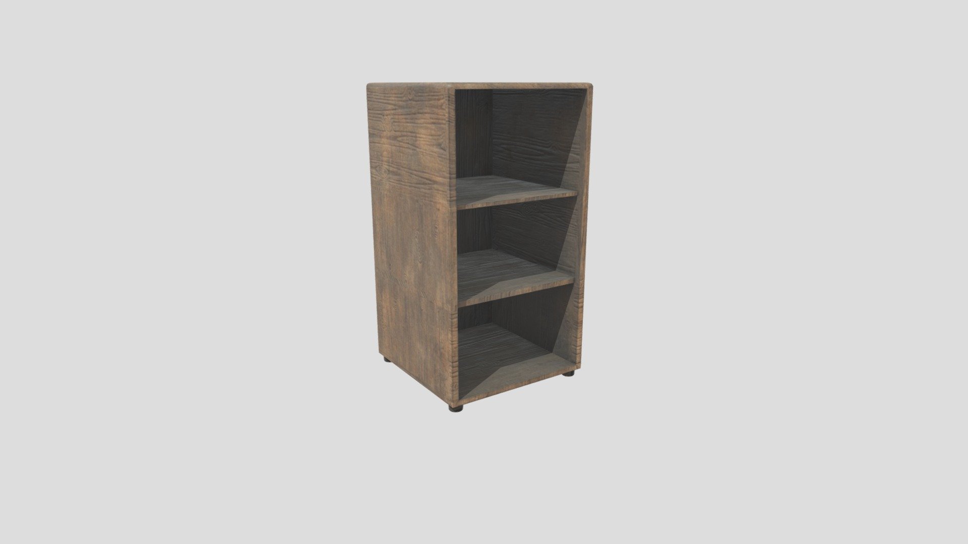 Wooden wardrobe