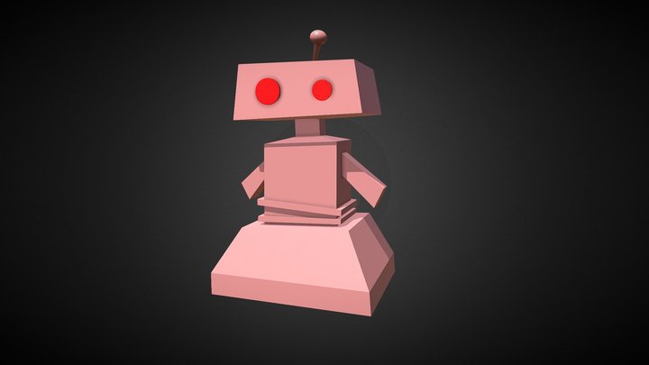 2018 Global Game Jam - Bad Bot - Robot 3D Model