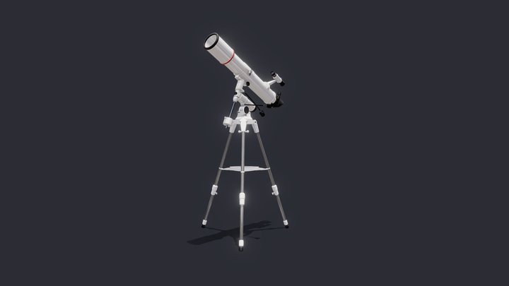 Teleskop 3D Model